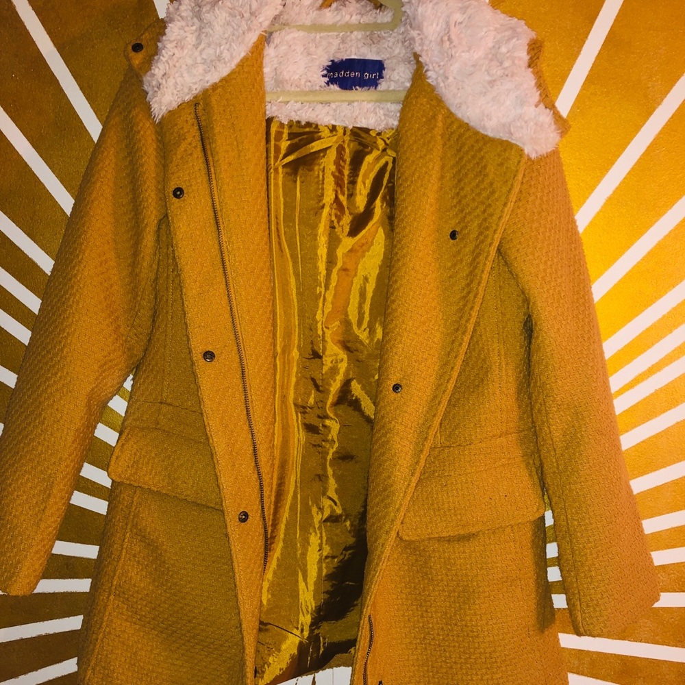 MADDEN GIRL Textured Coat